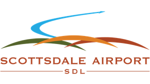 scottsdale-airport-logo City of Scottsdale Airport logo with the IATA code SDL