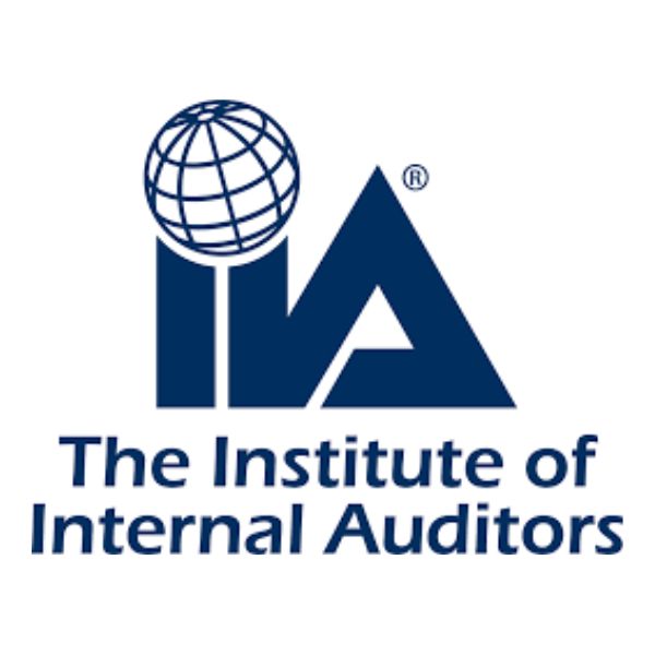 Institute of Internal Auditors logo with globe and stylized IIA lettering