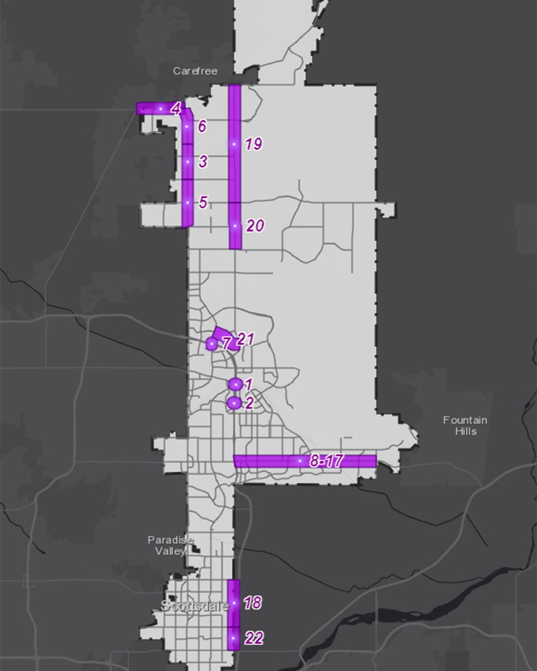 Image of Scottsdale Arterial Life Cycle Program Projects