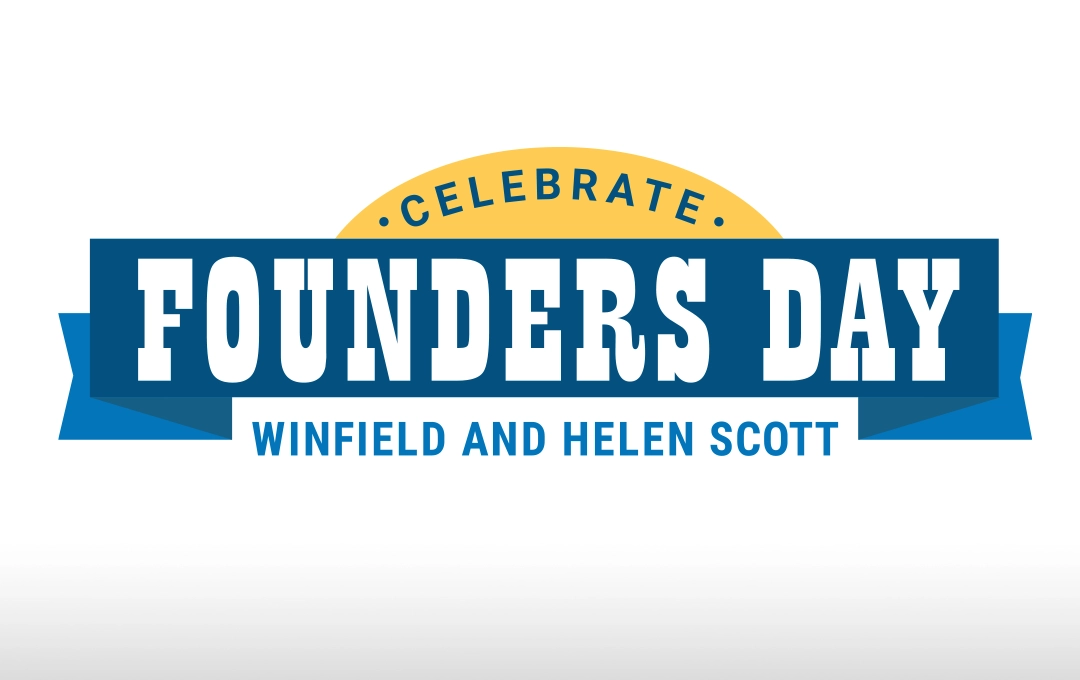 decorative text founders day
