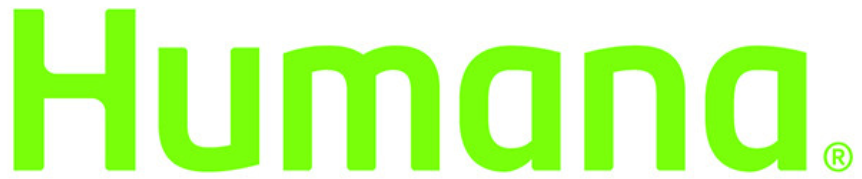 Humana logo featuring the company name in bright green lowercase letters in a rounded, modern font.