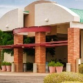 via linda senior center - image of a parking lot with red and tan building in background