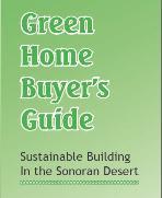 Green Home Buyer’s Guide cover with green gradient background and sustainability-focused subtitle.