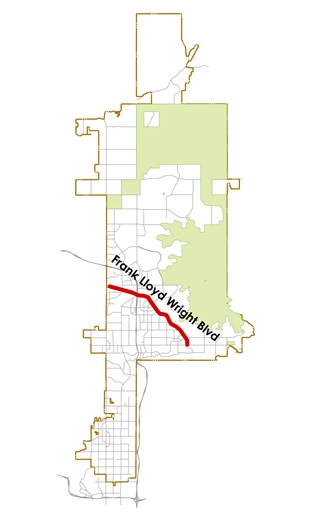 Scenic Corridor Map