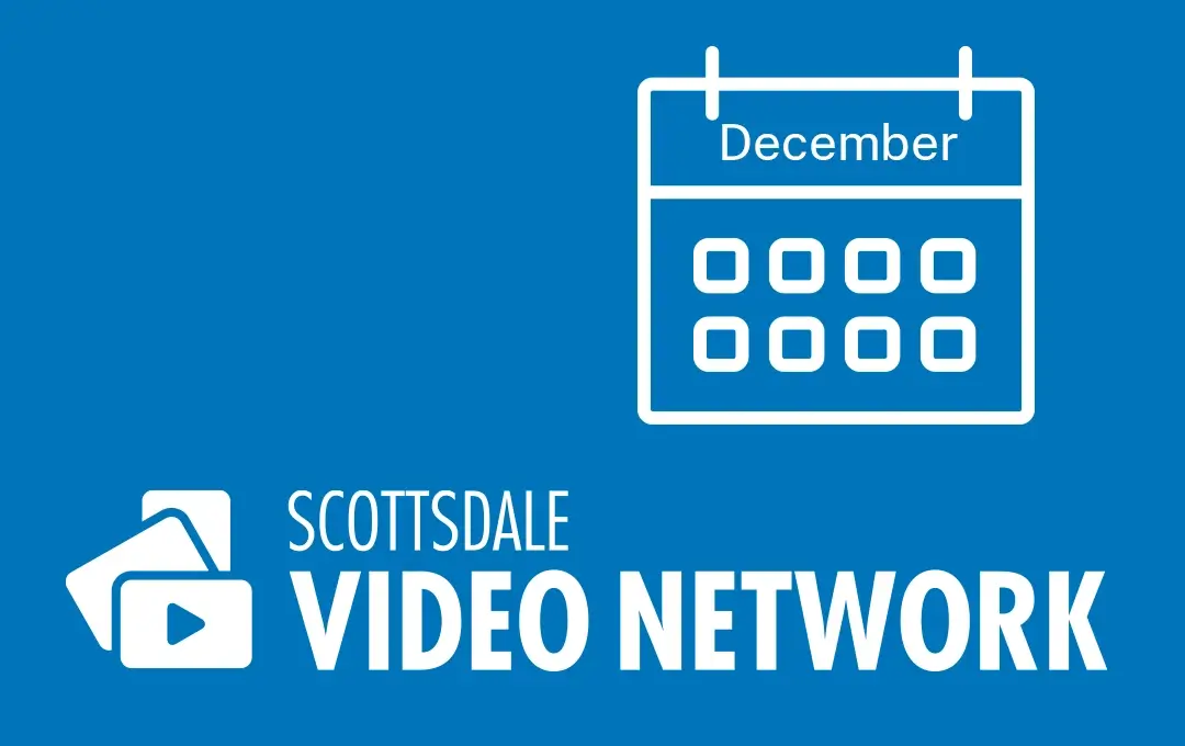 Scottsdale Video Network December Program Guide image