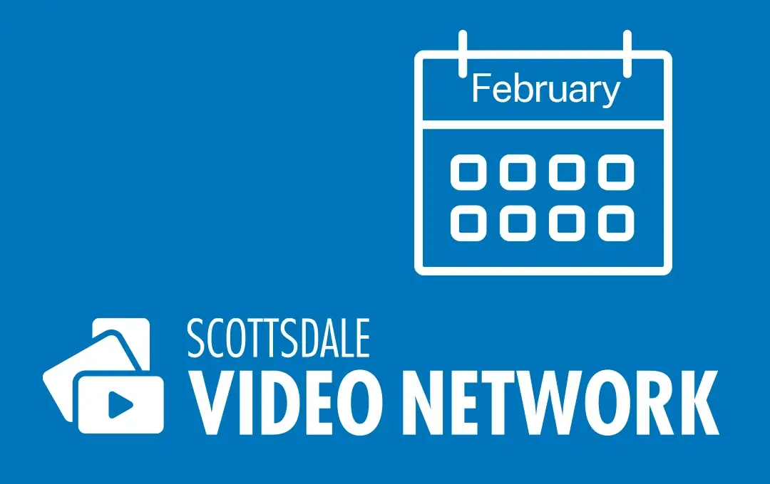 Scottsdale Video Network February Program Guide image