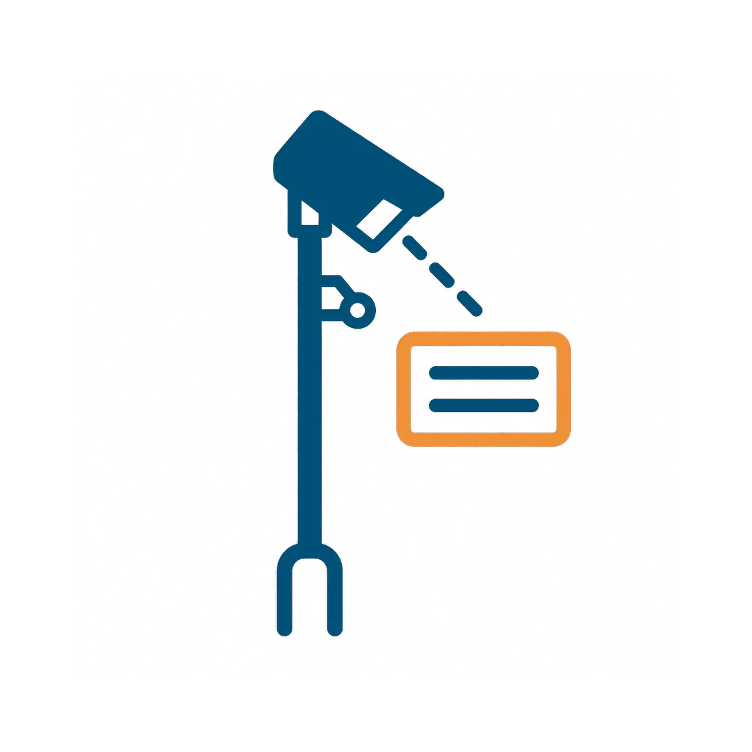 Automated License Plate Reader Icon